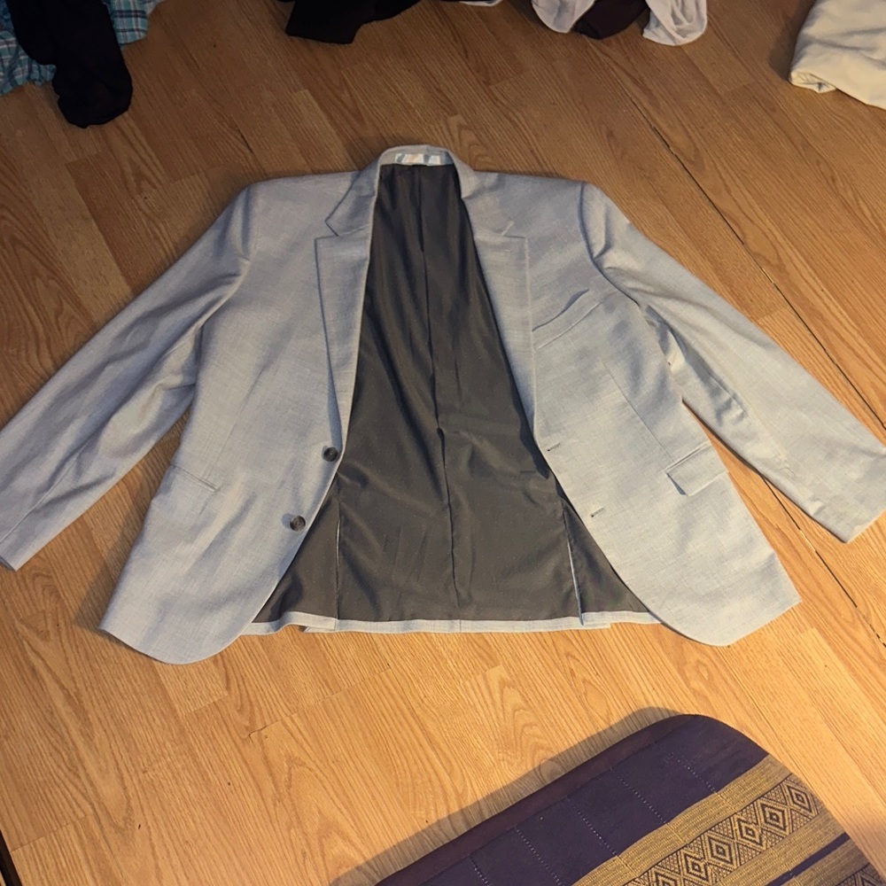 RW&CO. Charcoal Slim Fit Blazer